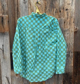 ...and for Good ... and For Good Boyfriend Shirt Checkerboard Glacier