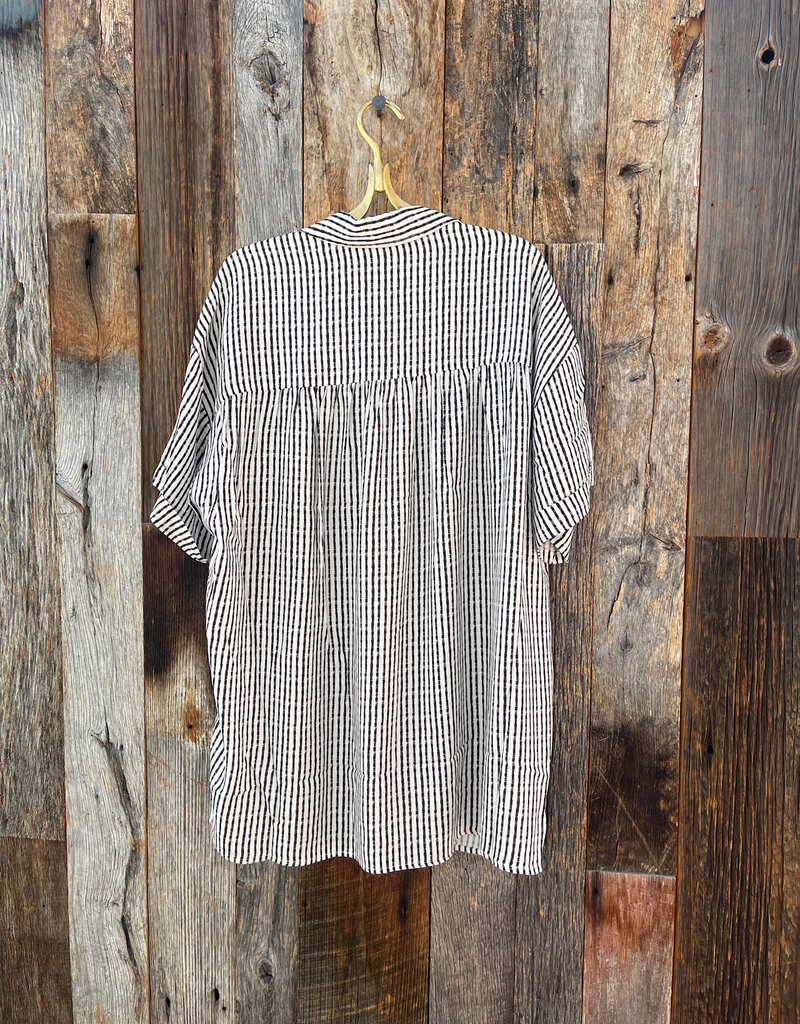 Saltwater Luxe Saltwater Luxe Wyston Tunic Black/White