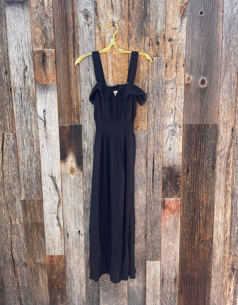 Saltwater Luxe Saltwater Luxe Kohen Midi Dress Black