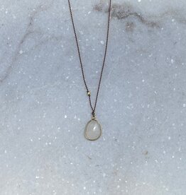 Margaret Solow Margaret Solow White Chalcedony 18K LC-WC