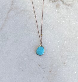 Margaret Solow Margaret Solow Turquoise 14K LC-TURQ