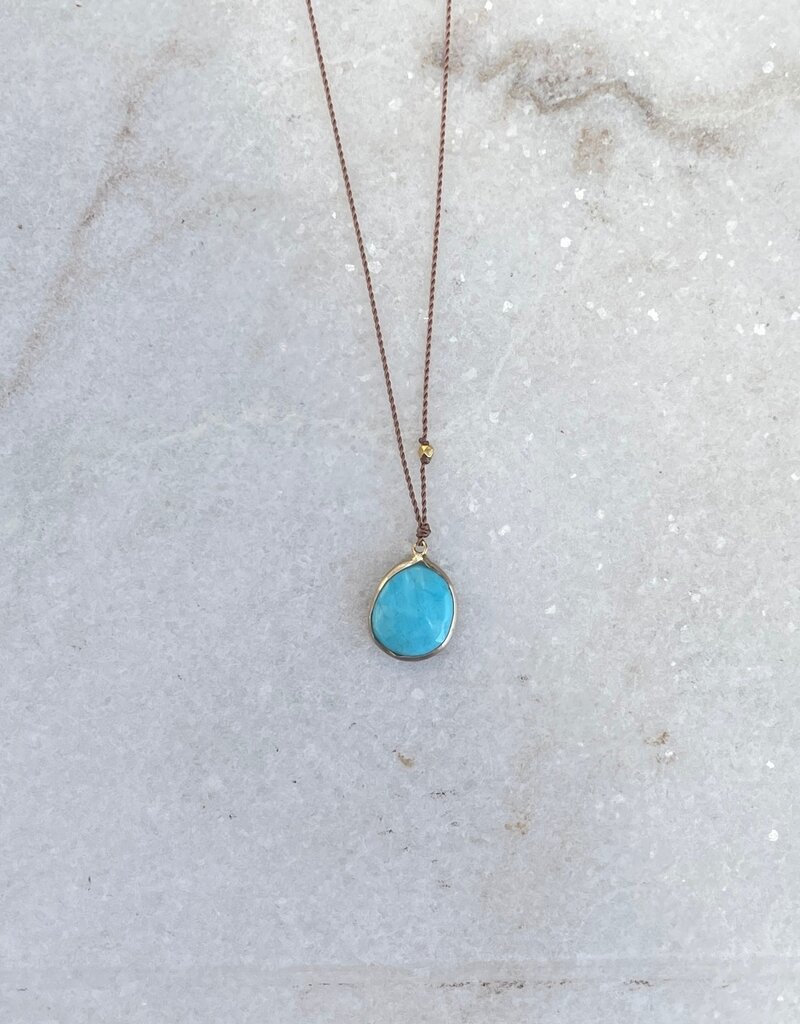 Margaret Solow Margaret Solow Turquoise 14K LC-TURQ