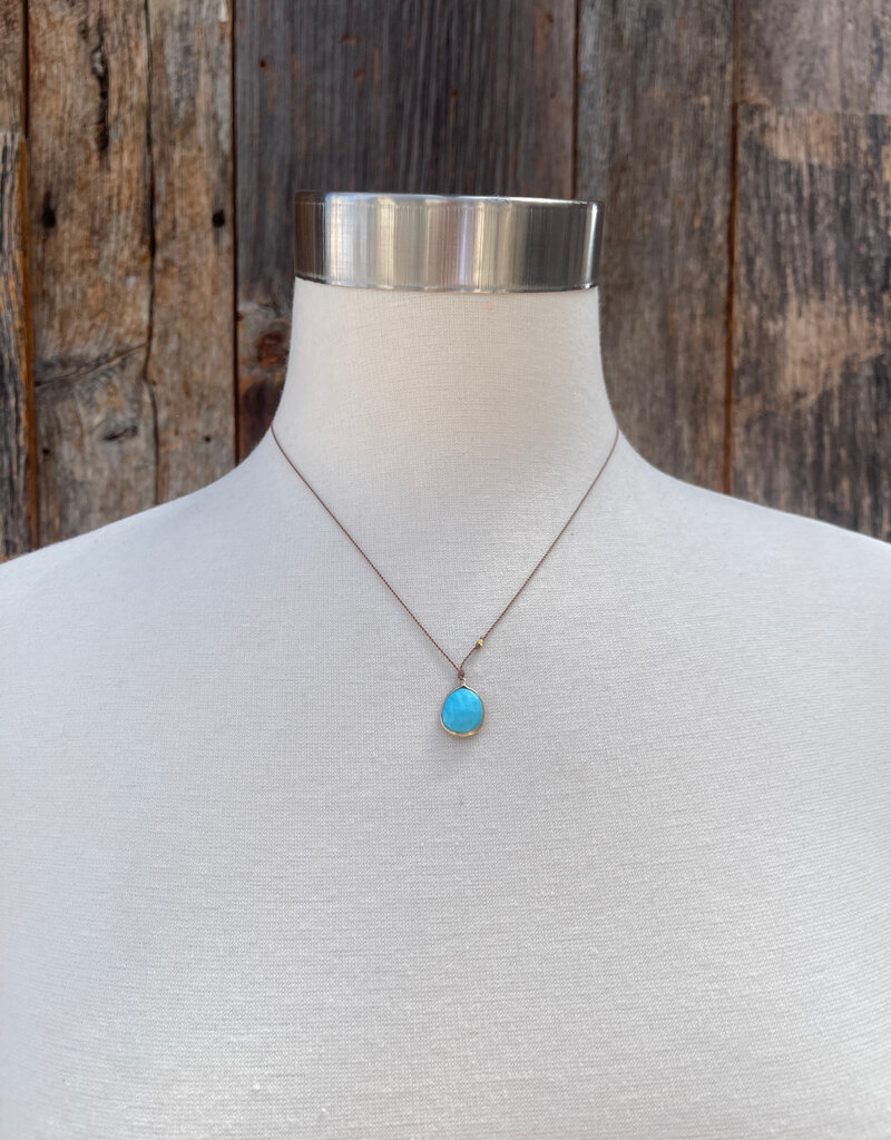Margaret Solow Margaret Solow Turquoise 14K LC-TURQ