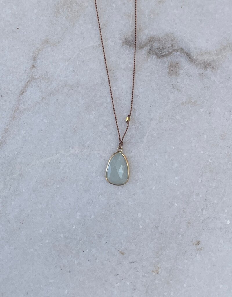 Margaret Solow Margaret Solow  Aqua 14K LC-AQ/0
