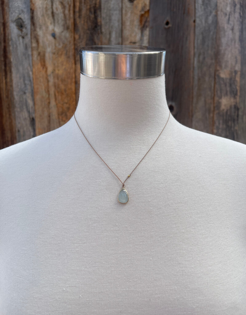 Margaret Solow Margaret Solow  Aqua 14K LC-AQ/0