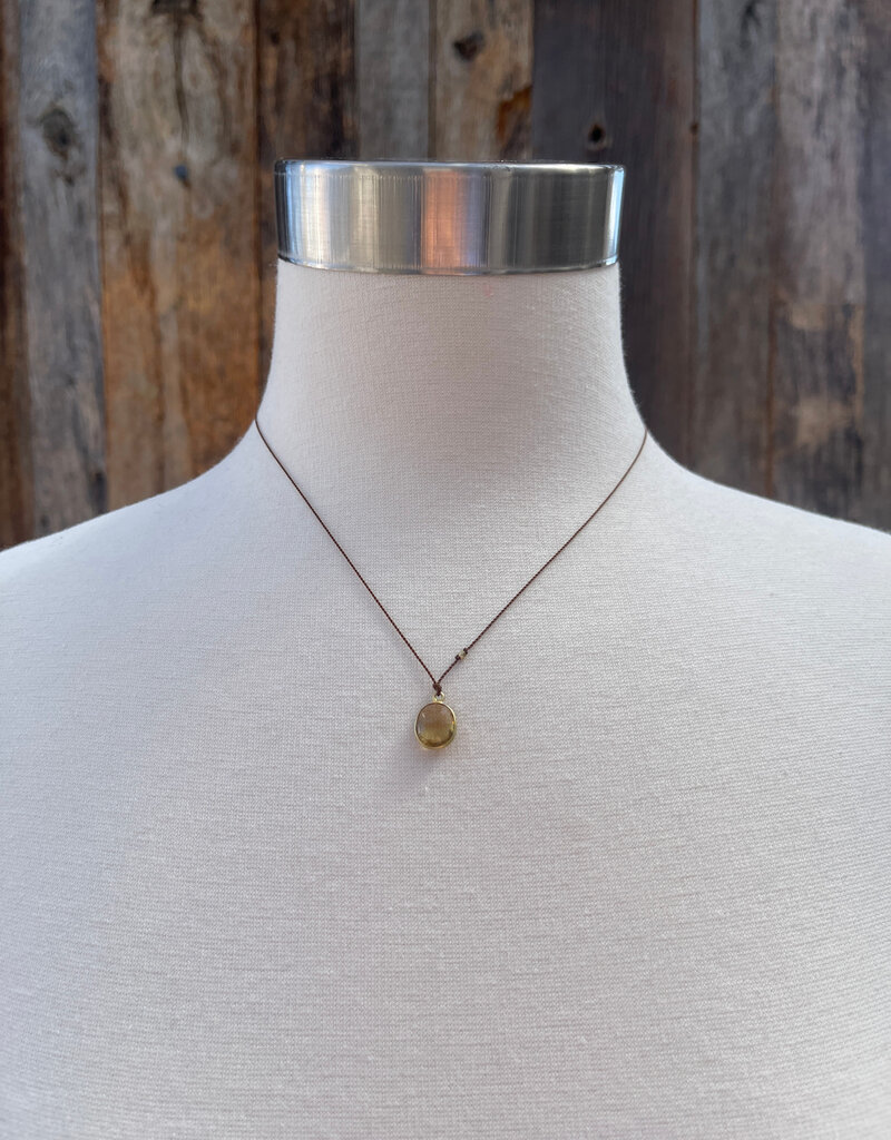 Margaret Solow Margaret Solow Cognac Quartz 18K LC-CQ