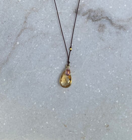 Margaret Solow Margaret Solow Citrine/Sapphire 18K NC-CIT/SAP
