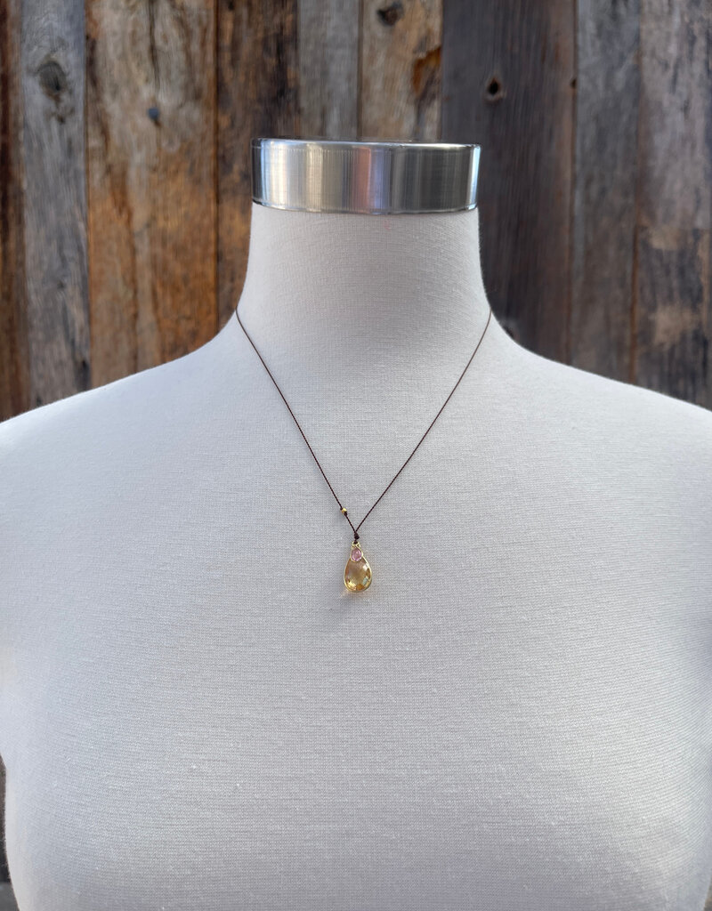 Margaret Solow Margaret Solow Citrine/Sapphire 18K NC-CIT/SAP