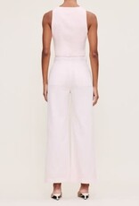 DL1961 DL1961 Hepburn Wide Leg: High Rise Ankle Primrose Pink