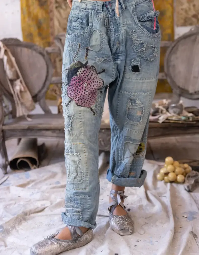 Magnolia Pearl Magnolia Pearl Beetles Kalle Denims Pants 781 Washed Indigo