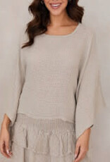 Milio Milano Milio Milano Cotton Gauze Pocho Sleeve Taupe