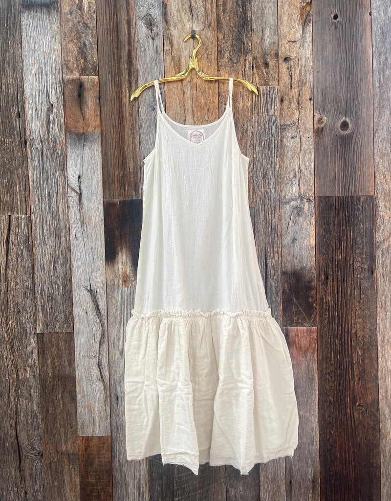 Auntie Oti Auntie Oti Ruffle Slip Natural