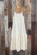 Auntie Oti Auntie Oti Ruffle Slip Natural