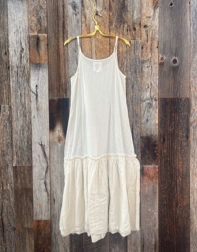 Auntie Oti Auntie Oti Ruffle Slip Natural