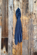 Matta Matta Dupatta Plain Scarf Midnight