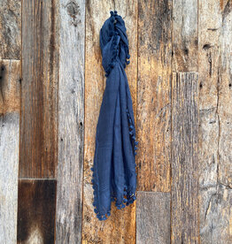 Matta Matta Dupatta Plain Scarf Midnight