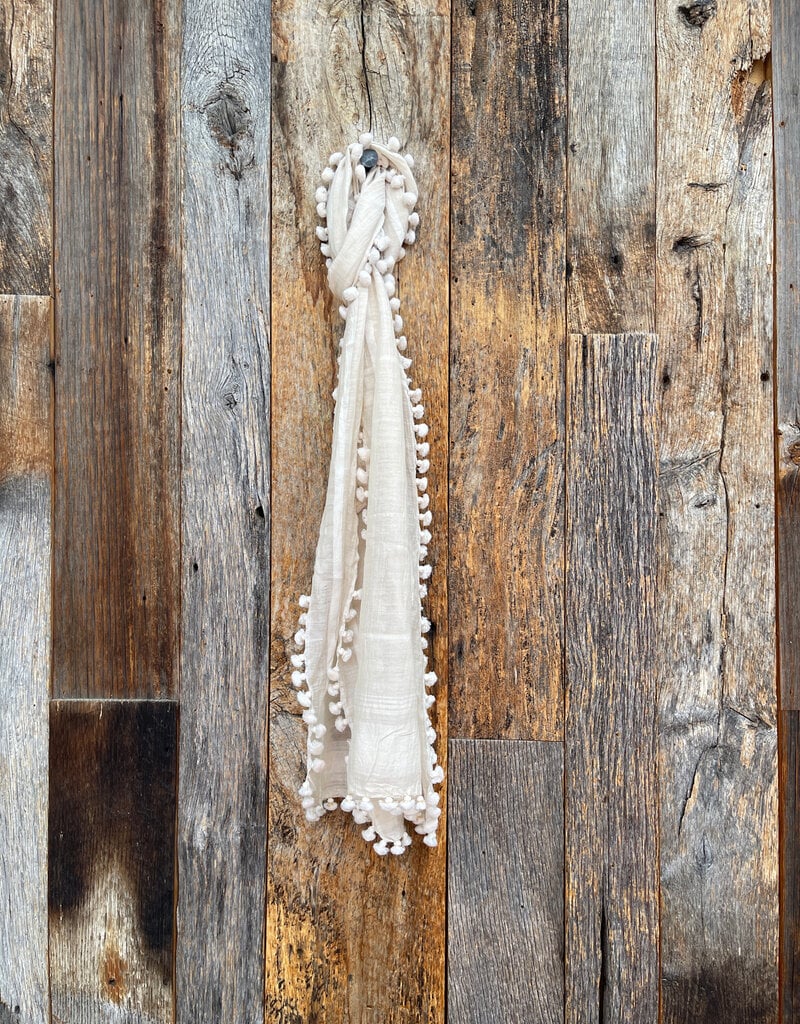 Matta Matta Dupatta Plain Scarf Moon