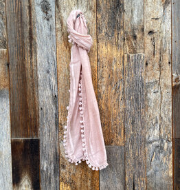 Matta Matta Dupatta Plain Scarf Mauve