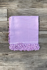 Matta Matta Dupatta Plain Shawl Violetta