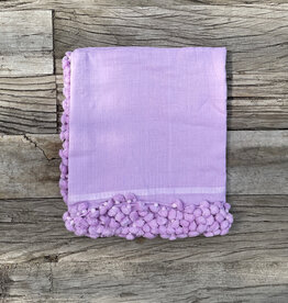 Matta Matta Dupatta Plain Shawl Violetta