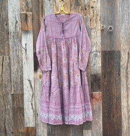 Matta Matta Yamini Booj Dress Overdye Grey