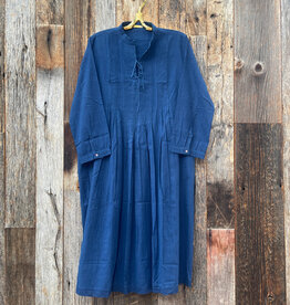 Matta Matta Aditi Natural Indigo Dress