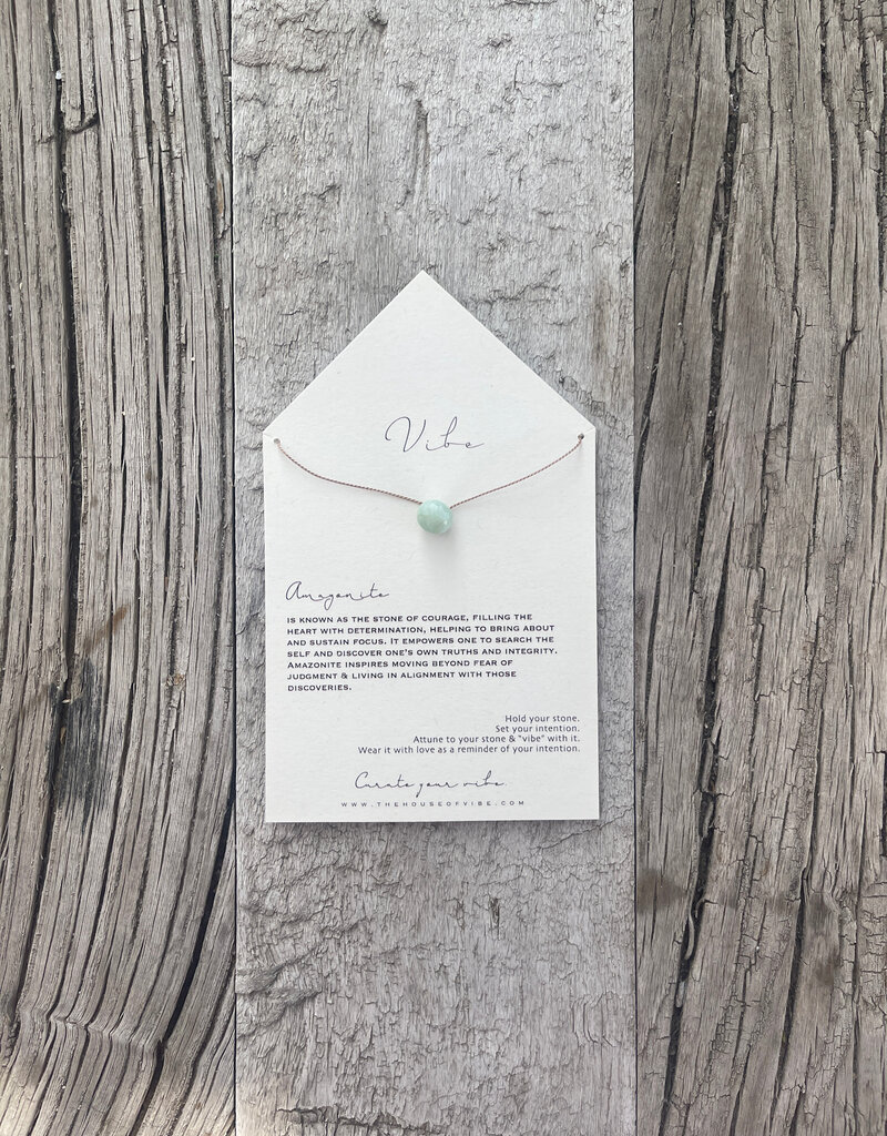 Vibe Necklace Amazonite Kiss