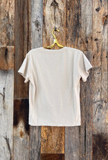 Perfect White Tee Hendrix S/S V-Neck Tee Putty
