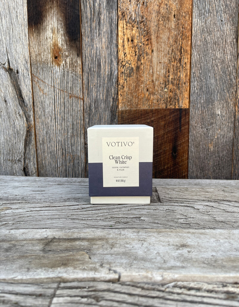 Votivo 10 oz Clean Crisp White
