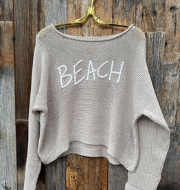 Wooden Ships Wooden Ships Beach Sweater Khaki