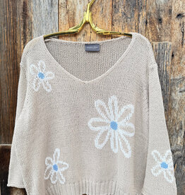 Wooden Ships Wooden Ships Meadow 3/4 Sweater Khaki
