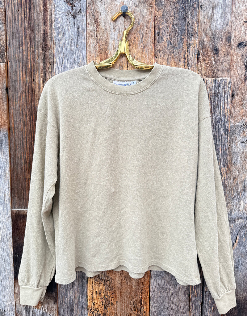 Jungmaven Jungmaven Cropped Long Sleeve Khaki