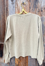 Jungmaven Jungmaven Cropped Long Sleeve Khaki