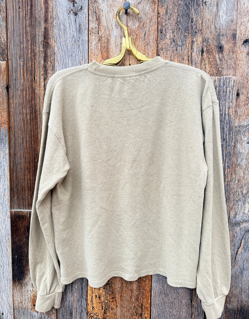 Jungmaven Jungmaven Cropped Long Sleeve Khaki