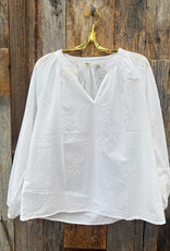 Dylan Dylan Blooms Blouse White