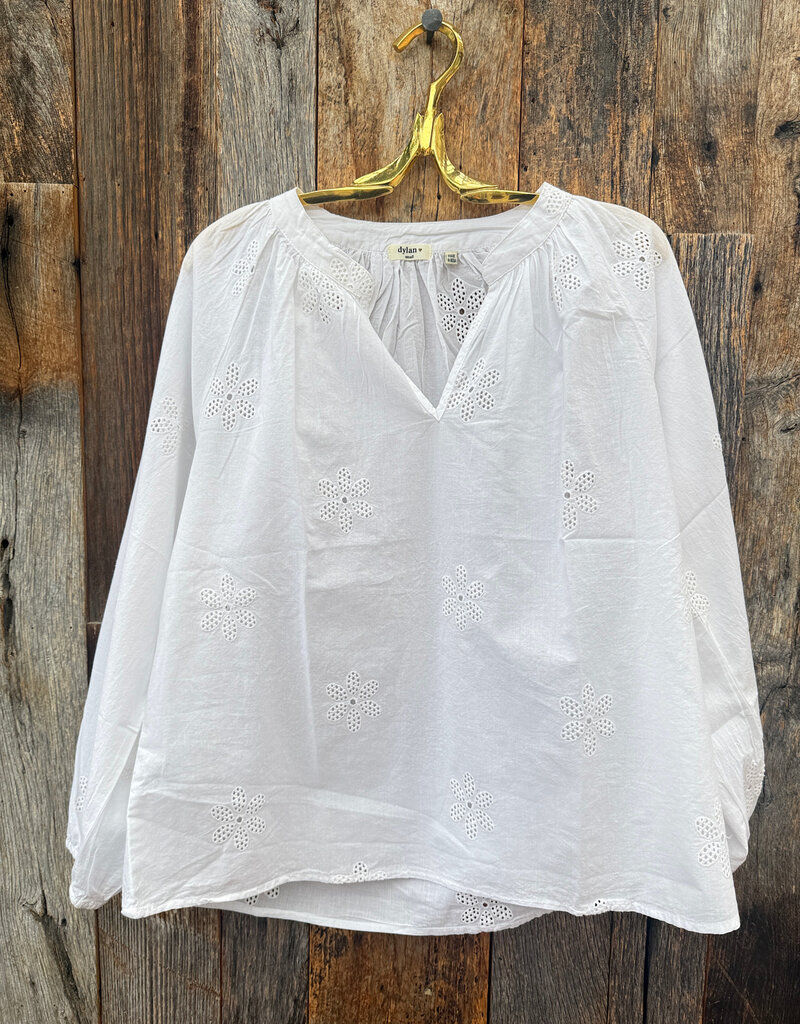 Dylan Dylan Blooms Blouse White