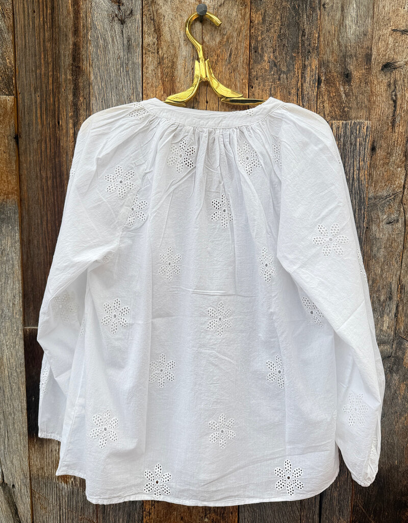 Dylan Dylan Blooms Blouse White