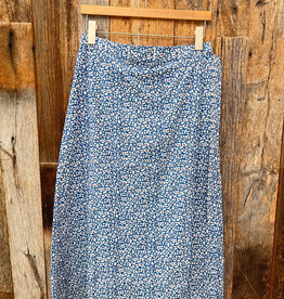 Dylan Dylan Side-Tie Skirt Blue