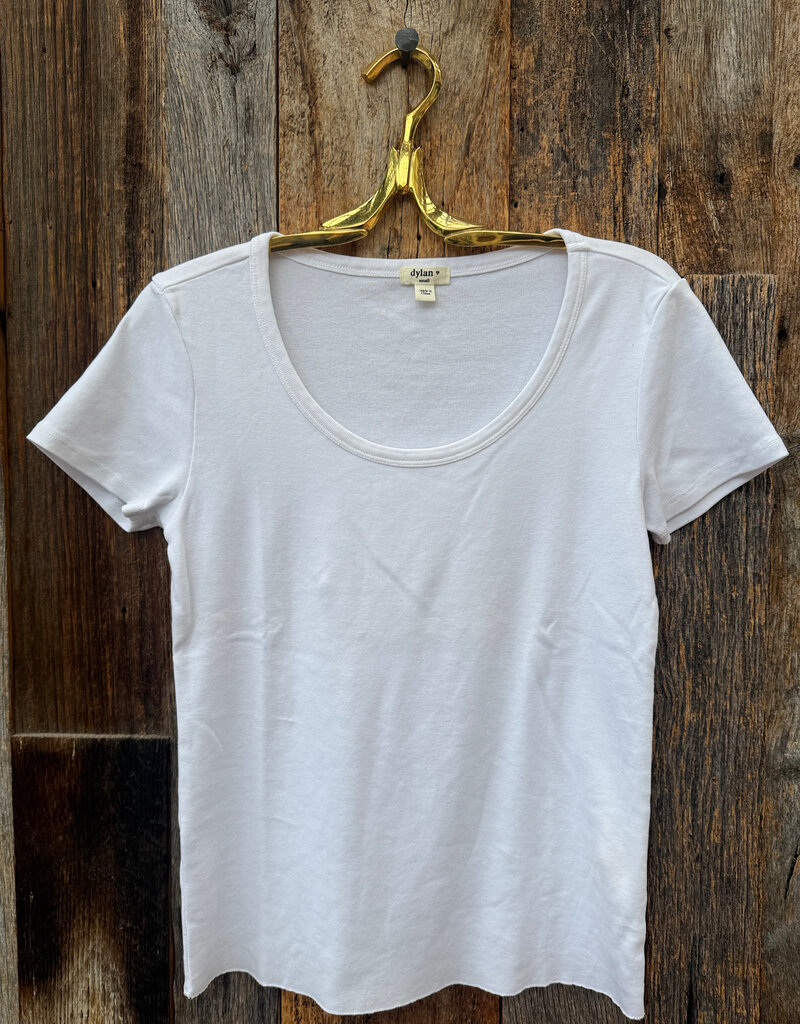 Dylan Dylan S/S Charlie Tee White
