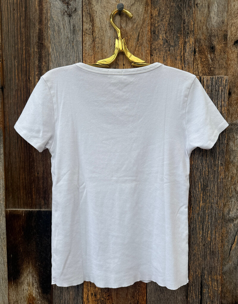 Dylan Dylan S/S Charlie Tee White