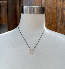 Christy Lea Payne CLP 14K Hammered Circle OXSS Chain