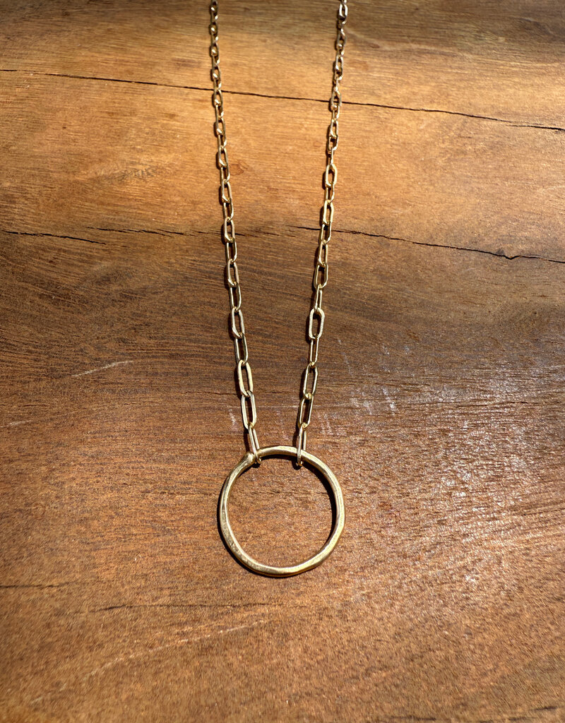 Christy Lea Payne CLP GF Paperclip Chain w Charm Catcher