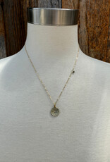 Christy Lea Payne CLP Circle Charm Necklace - S