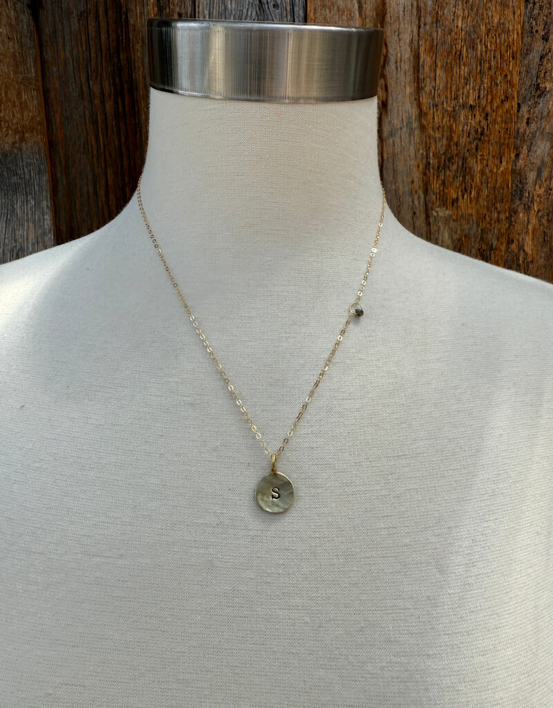 Christy Lea Payne CLP Circle Charm Necklace - S