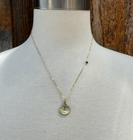 Christy Lea Payne CLP Circle Charm Necklace - L