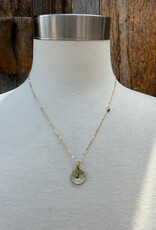 Christy Lea Payne CLP Circle Charm Necklace - J