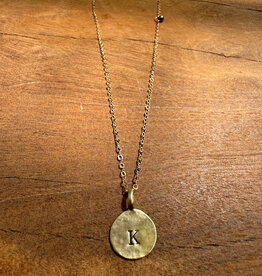 Christy Lea Payne CLP Circle Charm Necklace - K