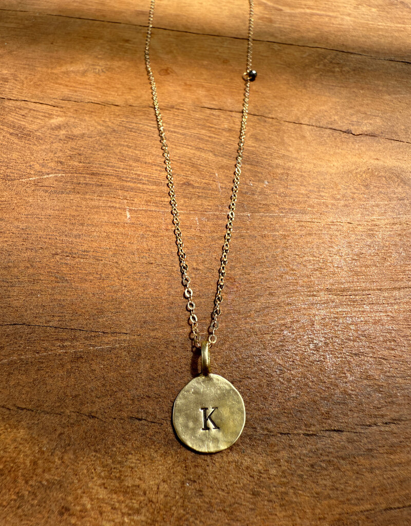 Christy Lea Payne CLP Circle Charm Necklace - K
