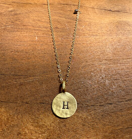Christy Lea Payne CLP Circle Charm Necklace - H