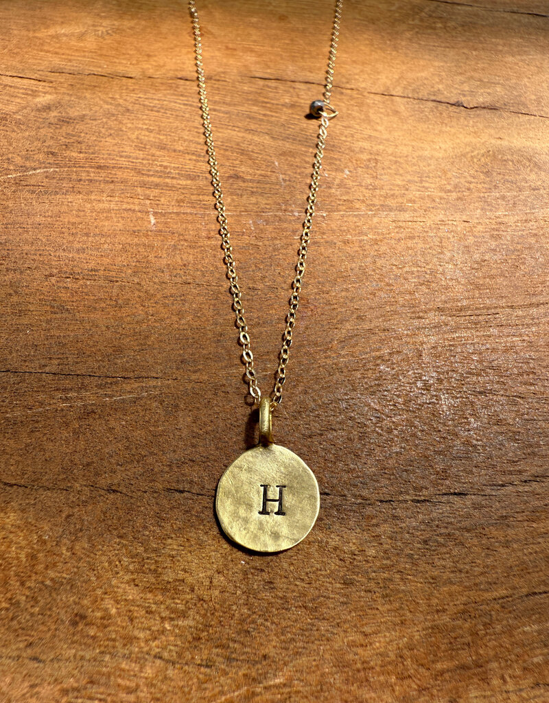 Christy Lea Payne CLP Circle Charm Necklace - H
